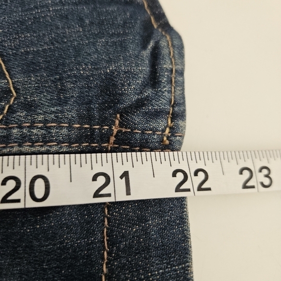Calvin Klein Jean Jacket Embroidery Medium Wash Size Small - Picture 9 of 11